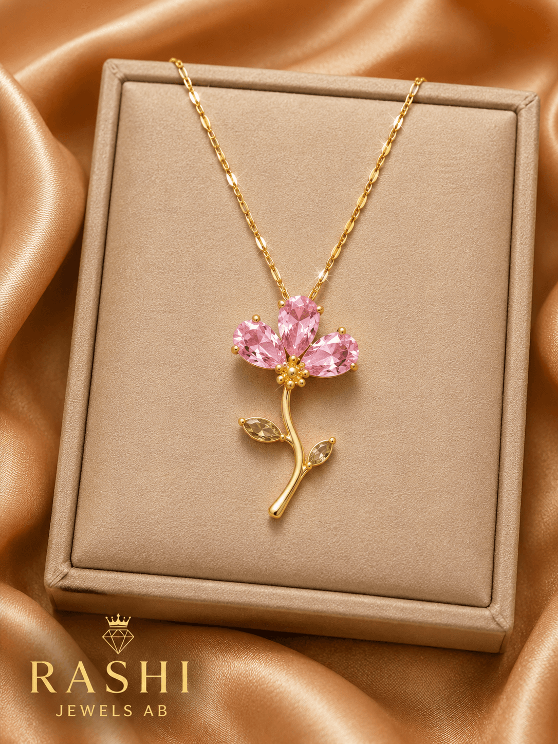Flower cable chain