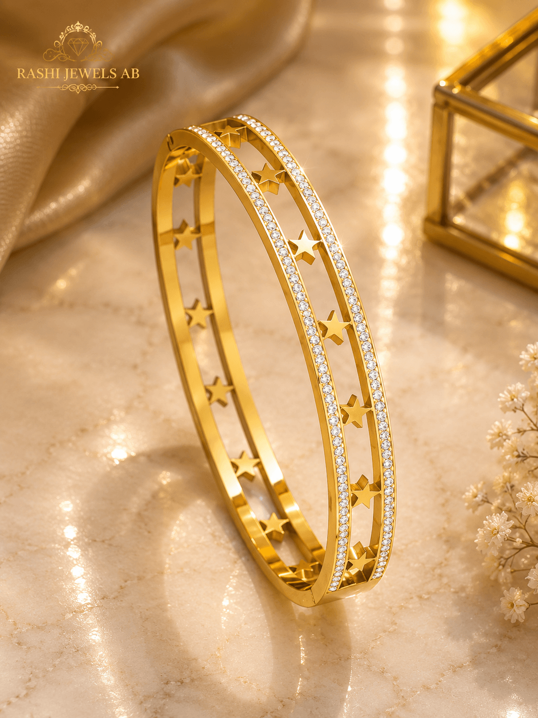 Round Simple Style Bangle For Everyday Wear