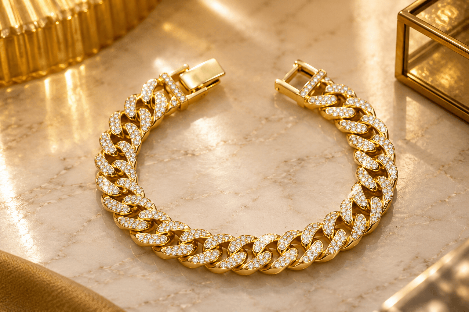Rhinestones Men'S Bracelets — image 1