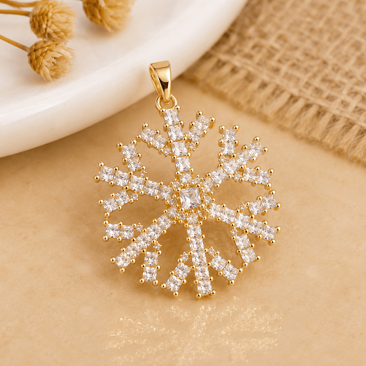 Snowflake Pendant — image 1
