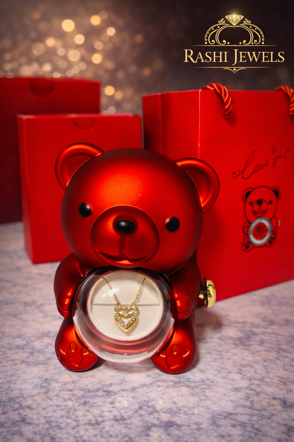 Heart Pendant Gift Box